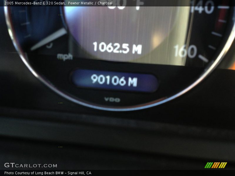 Pewter Metallic / Charcoal 2005 Mercedes-Benz E 320 Sedan