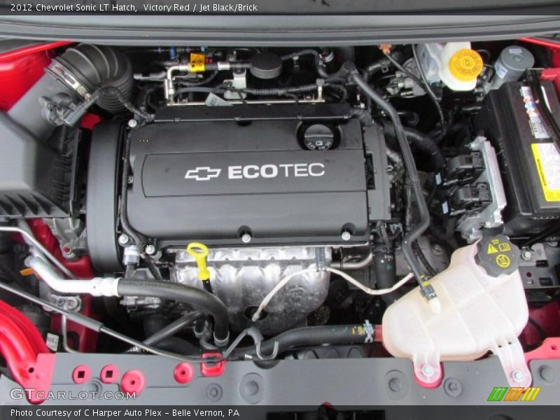 Victory Red / Jet Black/Brick 2012 Chevrolet Sonic LT Hatch