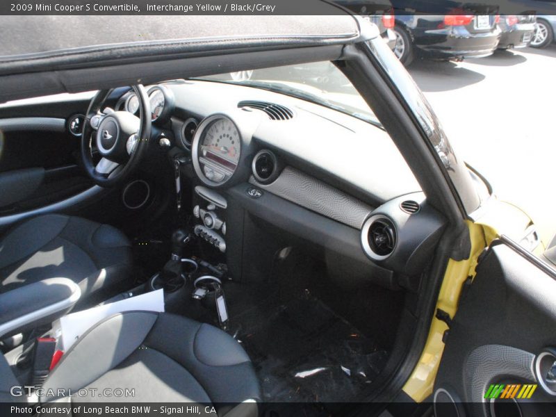 Interchange Yellow / Black/Grey 2009 Mini Cooper S Convertible