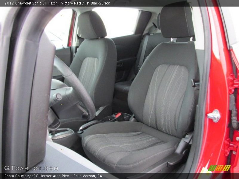 Victory Red / Jet Black/Brick 2012 Chevrolet Sonic LT Hatch