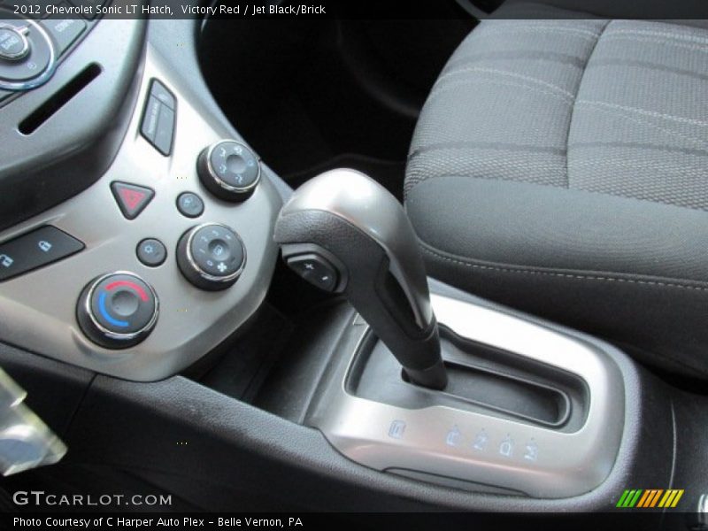 Victory Red / Jet Black/Brick 2012 Chevrolet Sonic LT Hatch