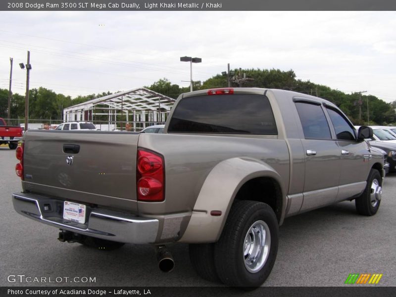 Light Khaki Metallic / Khaki 2008 Dodge Ram 3500 SLT Mega Cab Dually