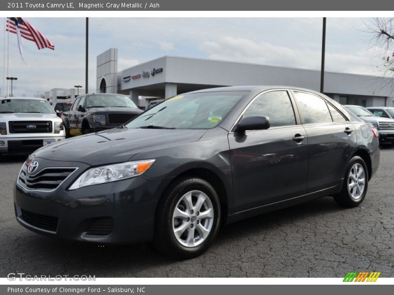 Magnetic Gray Metallic / Ash 2011 Toyota Camry LE