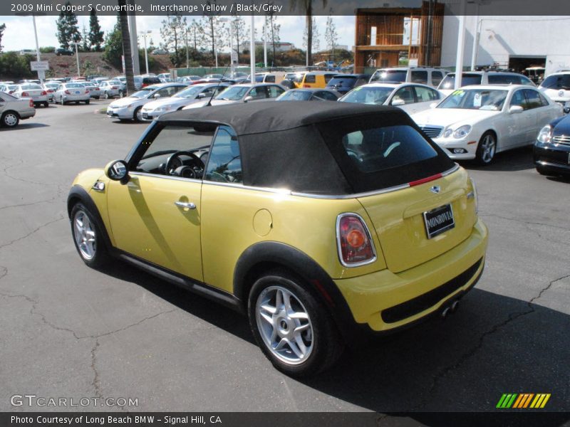 Interchange Yellow / Black/Grey 2009 Mini Cooper S Convertible