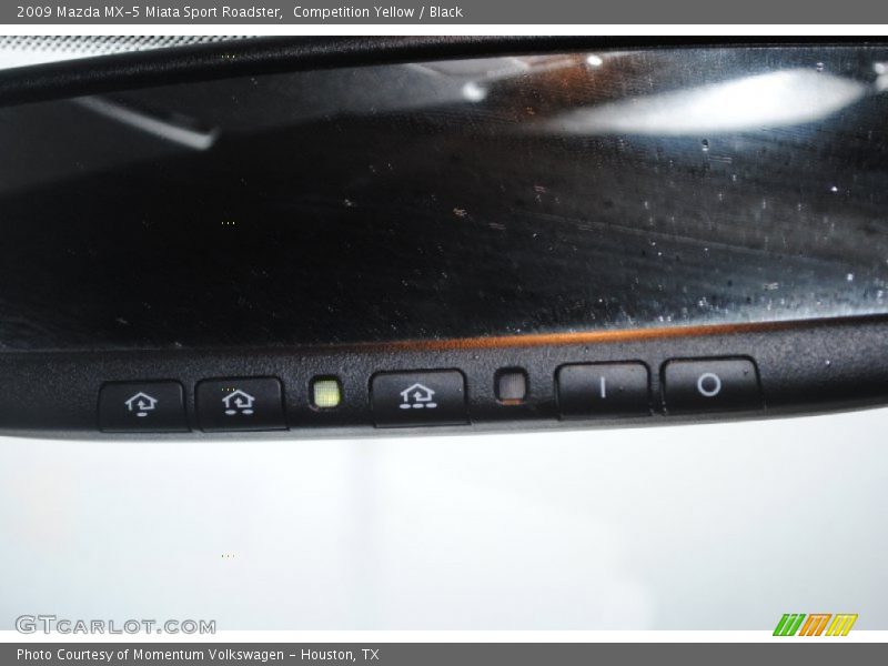 Competition Yellow / Black 2009 Mazda MX-5 Miata Sport Roadster