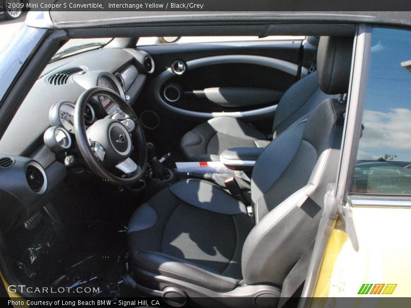 Interchange Yellow / Black/Grey 2009 Mini Cooper S Convertible