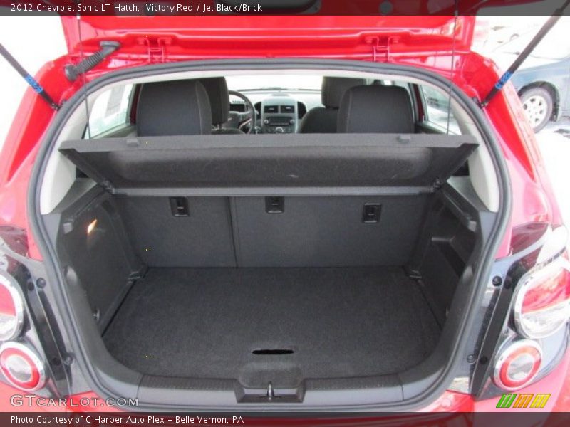 Victory Red / Jet Black/Brick 2012 Chevrolet Sonic LT Hatch