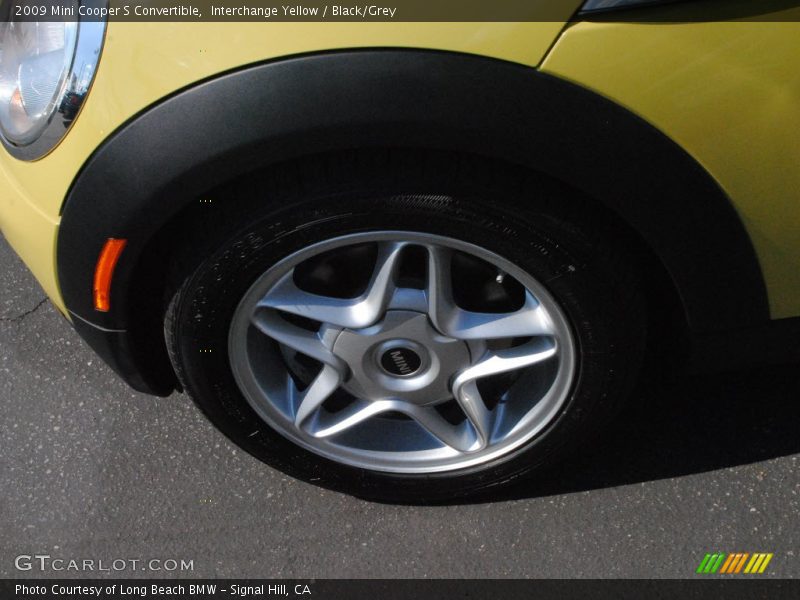 Interchange Yellow / Black/Grey 2009 Mini Cooper S Convertible