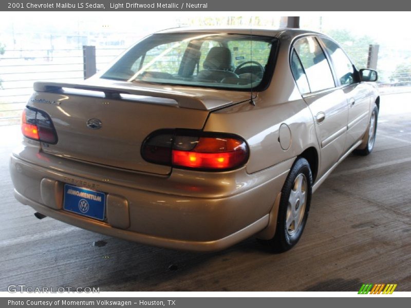 Light Driftwood Metallic / Neutral 2001 Chevrolet Malibu LS Sedan