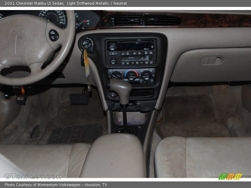 Light Driftwood Metallic / Neutral 2001 Chevrolet Malibu LS Sedan