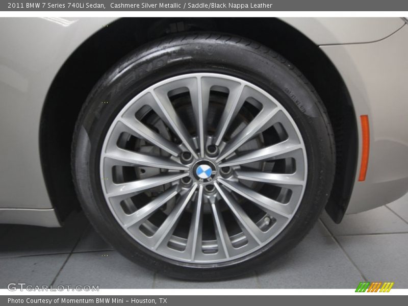  2011 7 Series 740Li Sedan Wheel