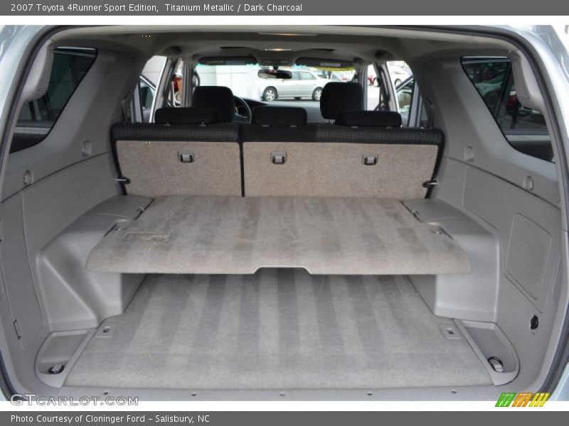  2007 4Runner Sport Edition Trunk