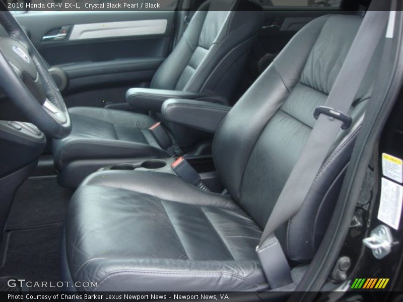 Crystal Black Pearl / Black 2010 Honda CR-V EX-L