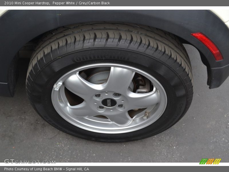 Pepper White / Grey/Carbon Black 2010 Mini Cooper Hardtop