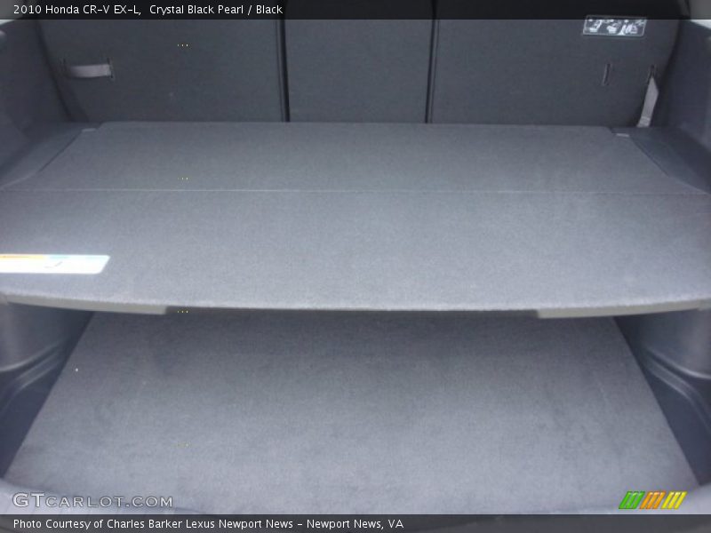 Crystal Black Pearl / Black 2010 Honda CR-V EX-L