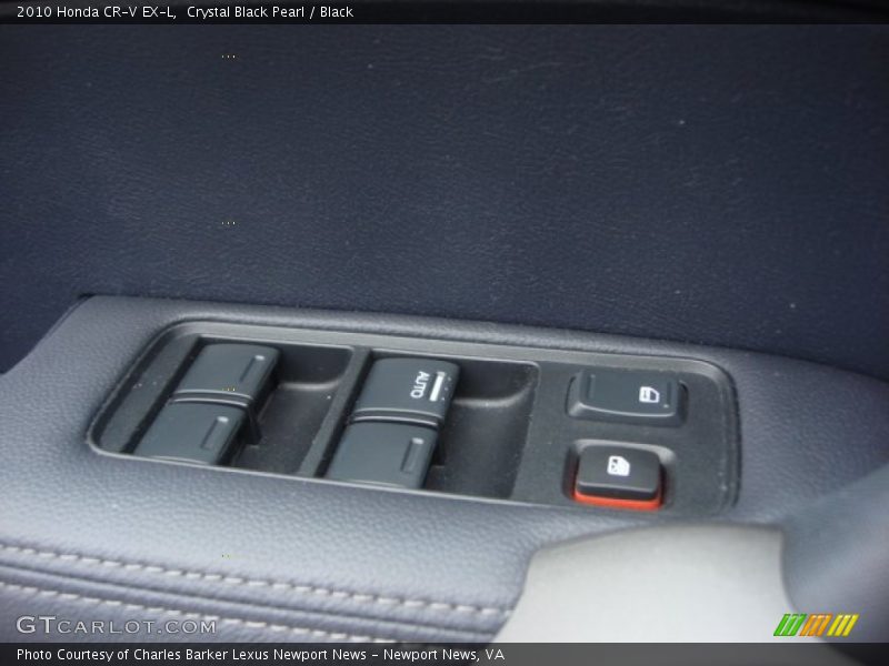 Crystal Black Pearl / Black 2010 Honda CR-V EX-L