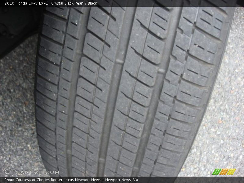 Crystal Black Pearl / Black 2010 Honda CR-V EX-L