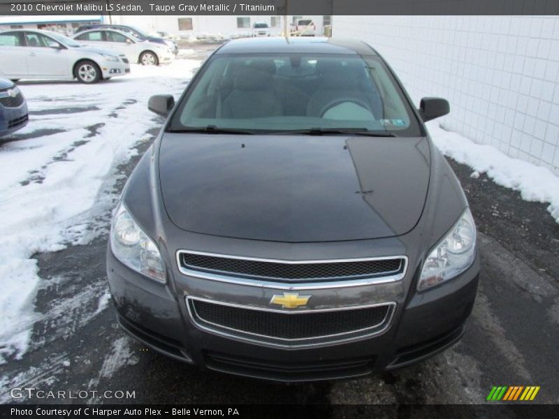 Taupe Gray Metallic / Titanium 2010 Chevrolet Malibu LS Sedan