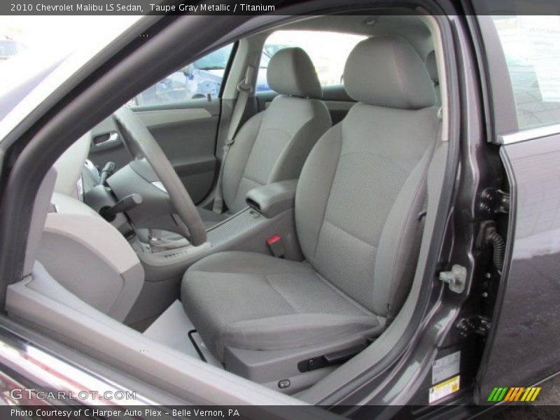 Taupe Gray Metallic / Titanium 2010 Chevrolet Malibu LS Sedan