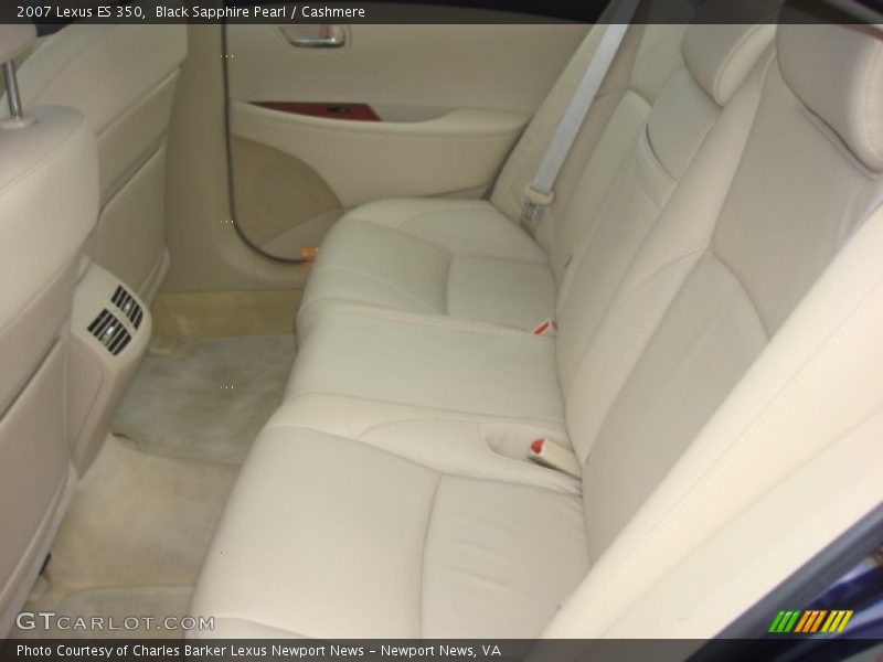 Black Sapphire Pearl / Cashmere 2007 Lexus ES 350