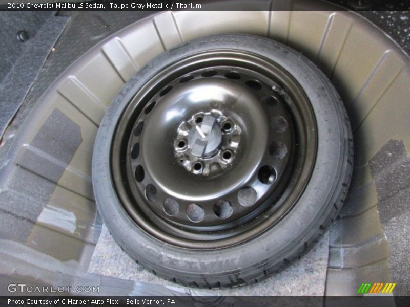 Taupe Gray Metallic / Titanium 2010 Chevrolet Malibu LS Sedan
