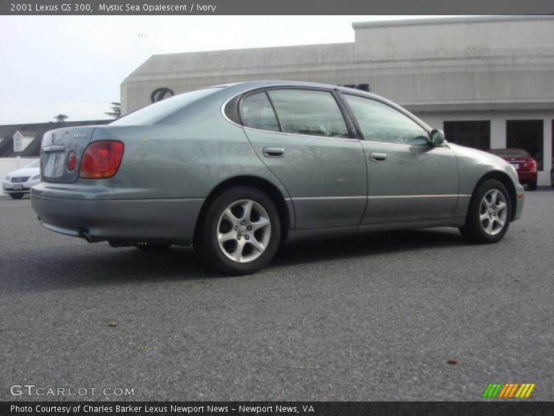 Mystic Sea Opalescent / Ivory 2001 Lexus GS 300
