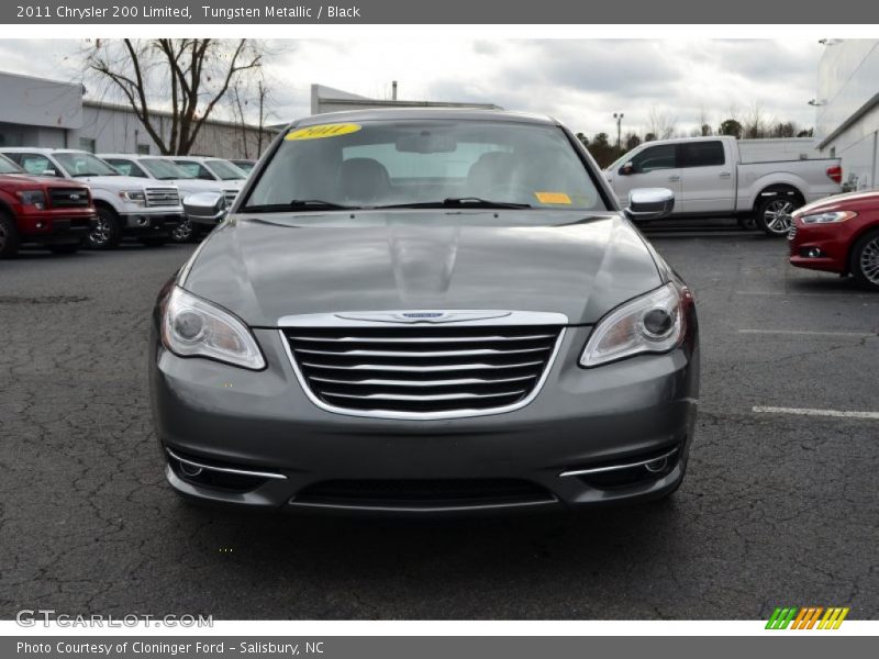 Tungsten Metallic / Black 2011 Chrysler 200 Limited