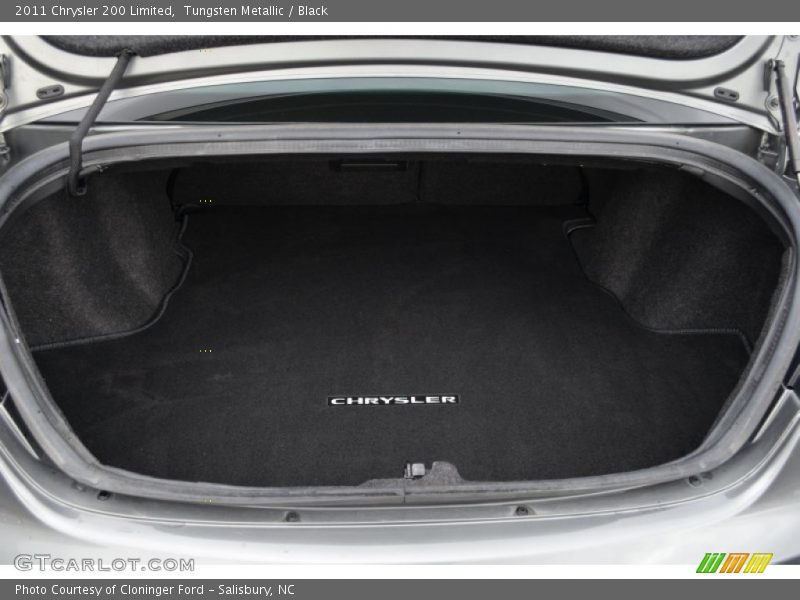 Tungsten Metallic / Black 2011 Chrysler 200 Limited