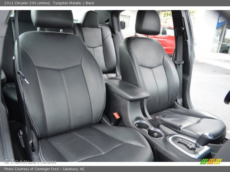 Tungsten Metallic / Black 2011 Chrysler 200 Limited