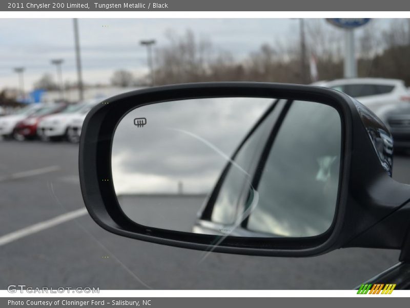 Tungsten Metallic / Black 2011 Chrysler 200 Limited