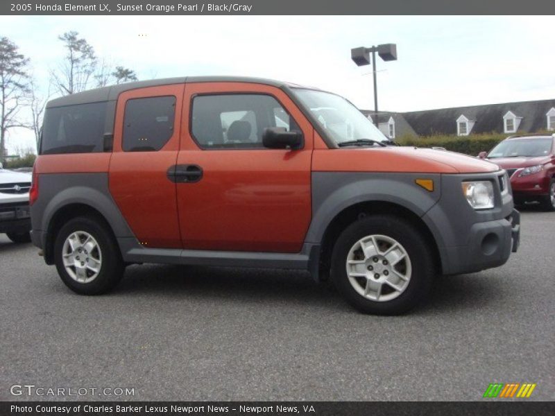  2005 Element LX Sunset Orange Pearl