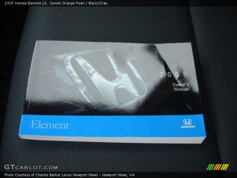 Books/Manuals of 2005 Element LX