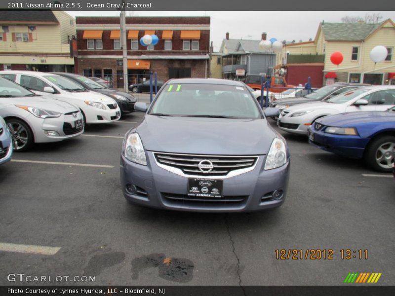 Ocean Gray / Charcoal 2011 Nissan Altima 2.5 S