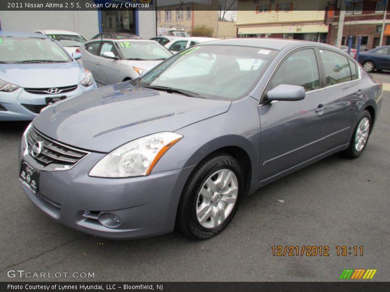 Ocean Gray / Charcoal 2011 Nissan Altima 2.5 S