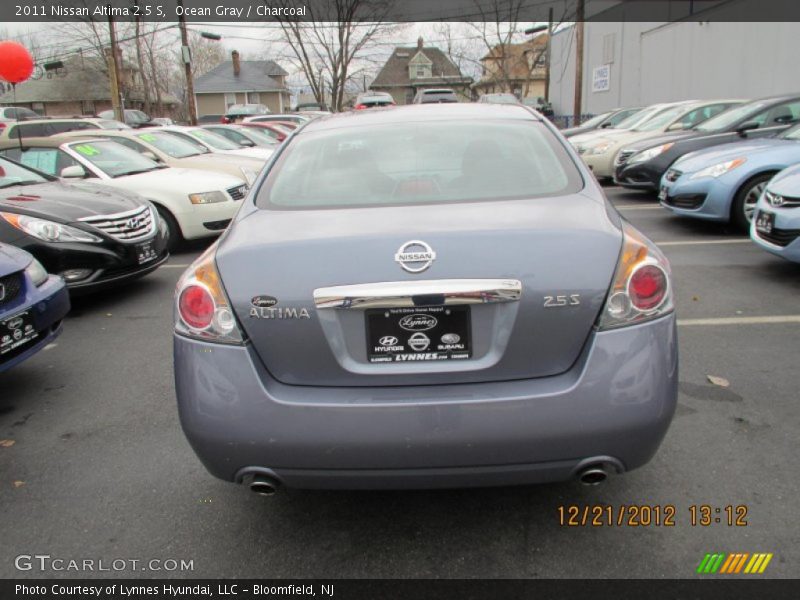 Ocean Gray / Charcoal 2011 Nissan Altima 2.5 S