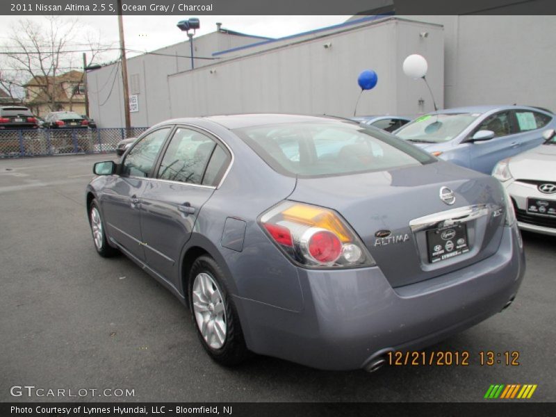 Ocean Gray / Charcoal 2011 Nissan Altima 2.5 S