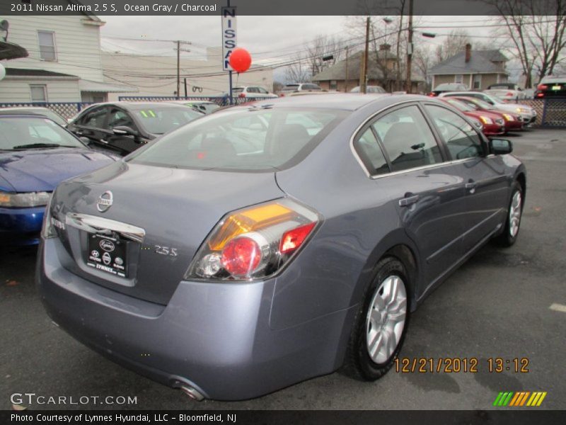 Ocean Gray / Charcoal 2011 Nissan Altima 2.5 S