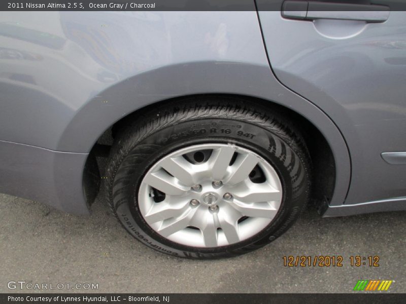 Ocean Gray / Charcoal 2011 Nissan Altima 2.5 S