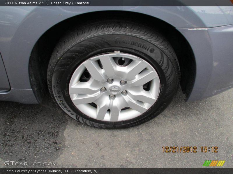 Ocean Gray / Charcoal 2011 Nissan Altima 2.5 S