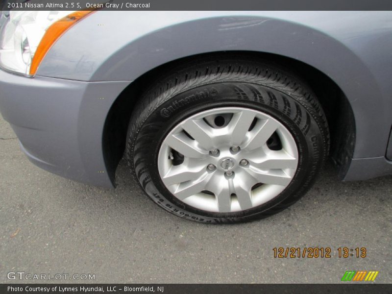 Ocean Gray / Charcoal 2011 Nissan Altima 2.5 S