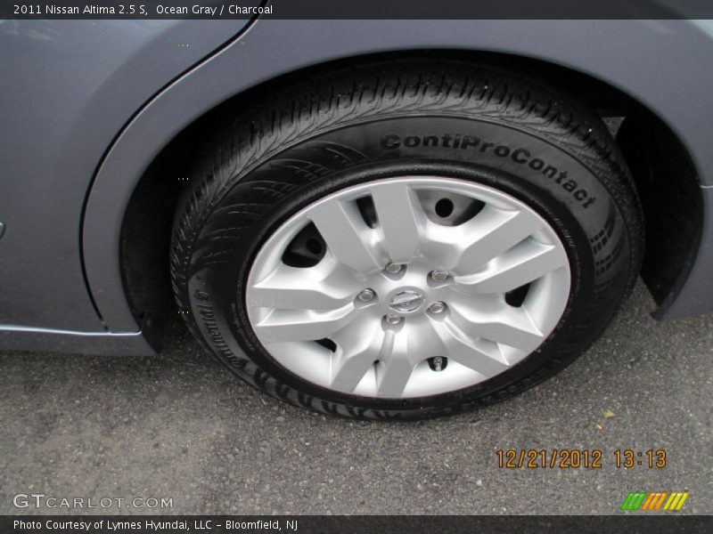 Ocean Gray / Charcoal 2011 Nissan Altima 2.5 S