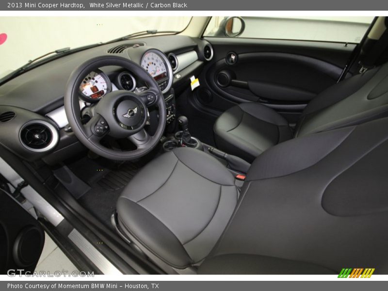Carbon Black Interior - 2013 Cooper Hardtop 