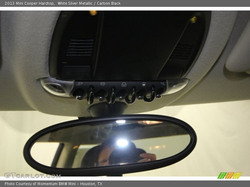 White Silver Metallic / Carbon Black 2013 Mini Cooper Hardtop
