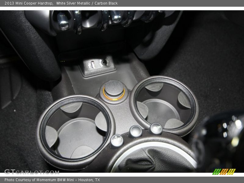 White Silver Metallic / Carbon Black 2013 Mini Cooper Hardtop
