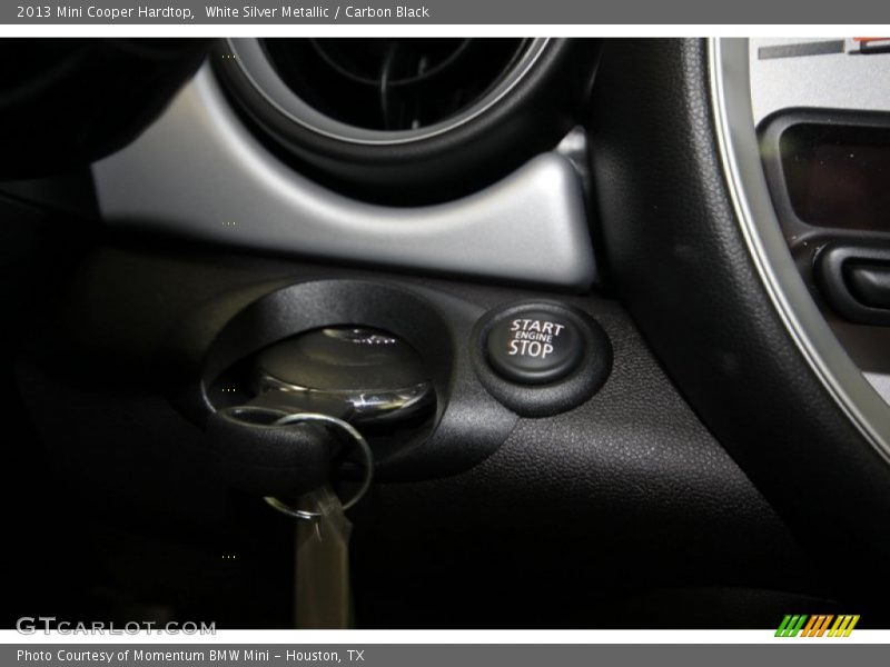 White Silver Metallic / Carbon Black 2013 Mini Cooper Hardtop