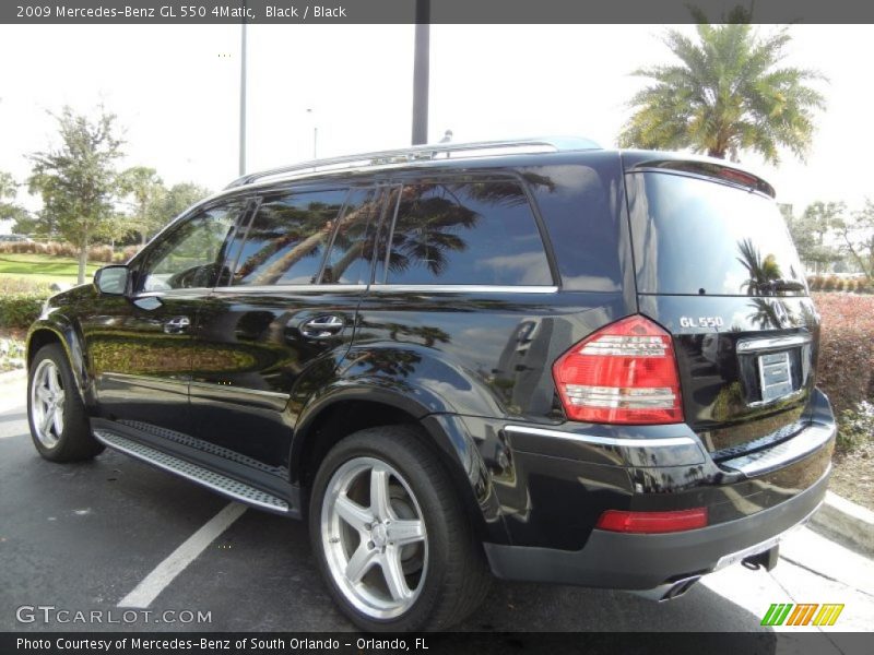 Black / Black 2009 Mercedes-Benz GL 550 4Matic
