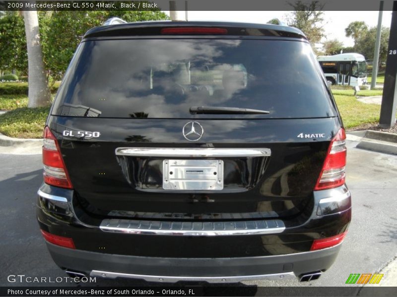Black / Black 2009 Mercedes-Benz GL 550 4Matic
