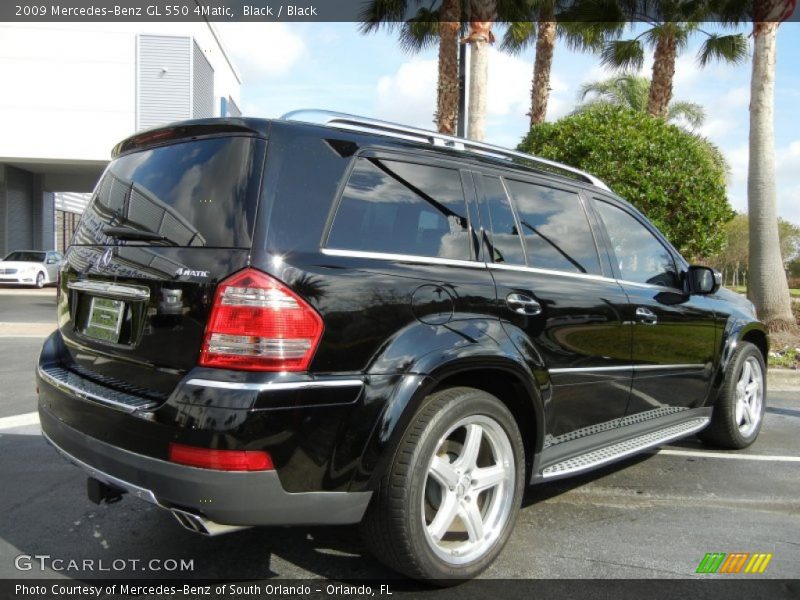 Black / Black 2009 Mercedes-Benz GL 550 4Matic