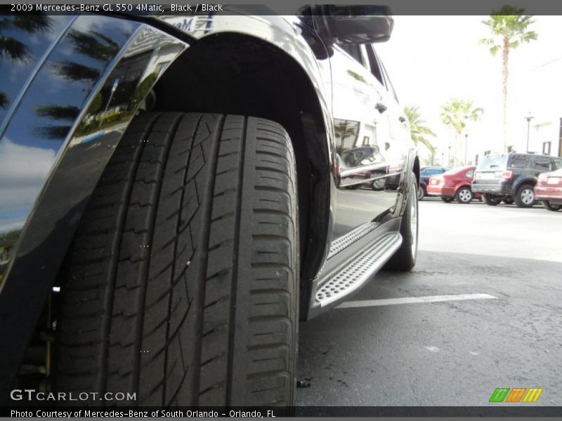 Black / Black 2009 Mercedes-Benz GL 550 4Matic