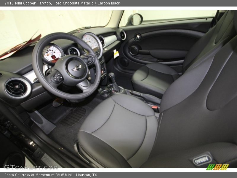 Front Seat of 2013 Cooper Hardtop